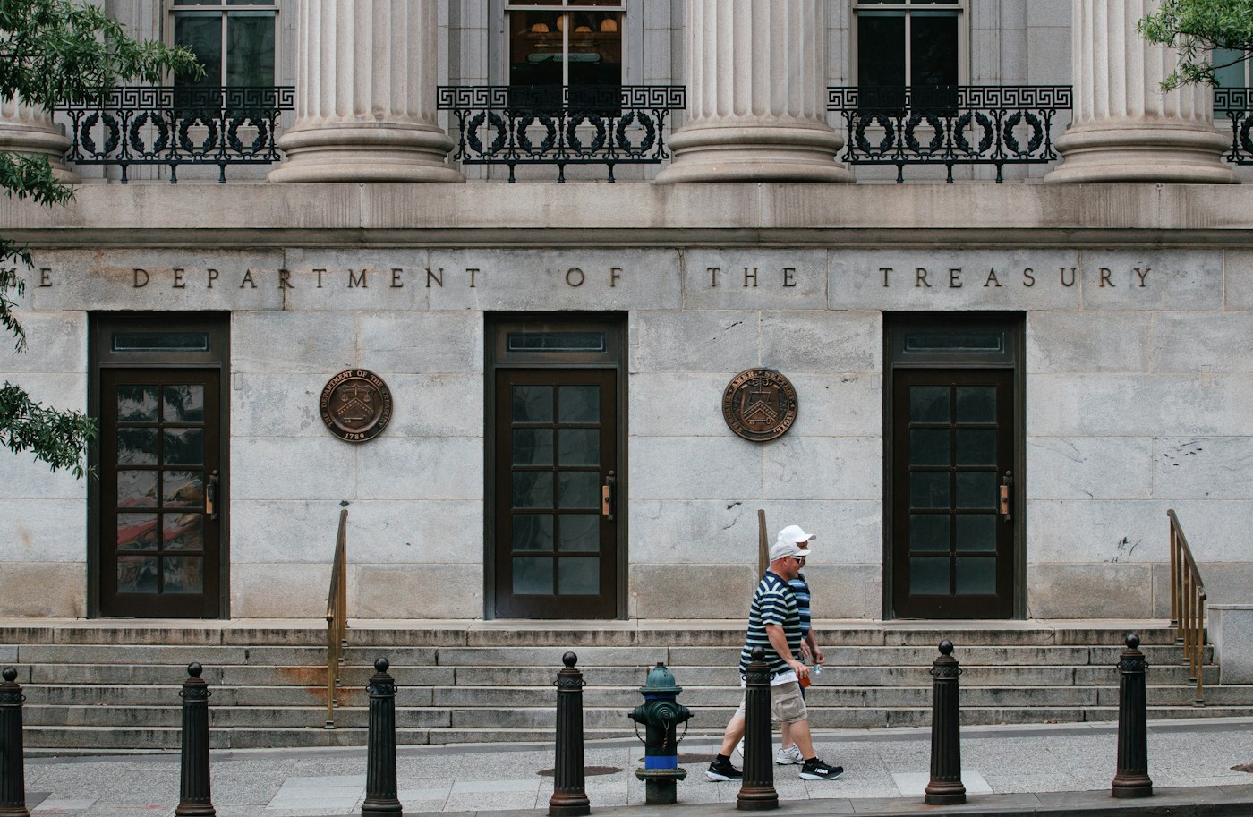 United States Treasury exterior